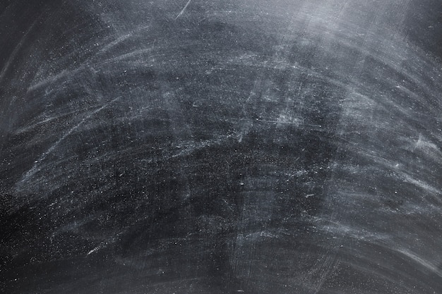 Closeup of empty black chalkboard