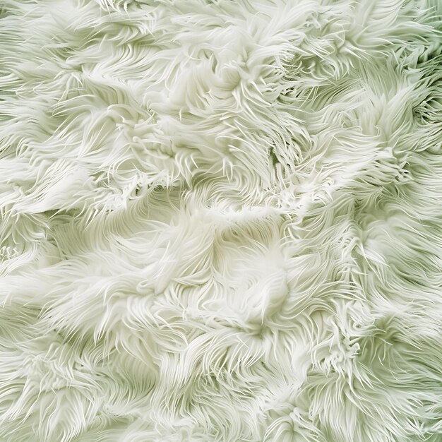 Photo closeup fluffy fur carpet macro view