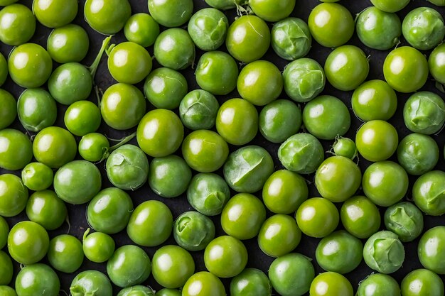 A CloseUp of Fresh Green Peas