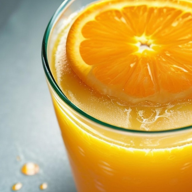 Closeup of a Glass of Orange Juice Think Twice Before Brushing After Acidic Drinks