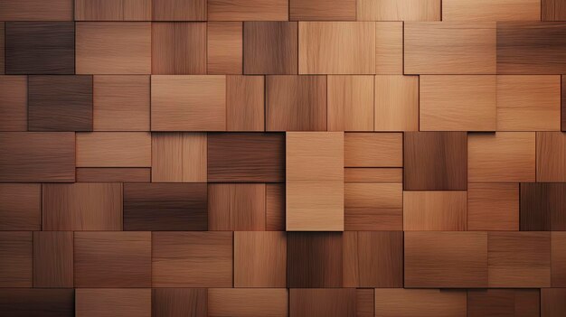 Closeup of herringbone parquet texture with natural wooden tones and patterns