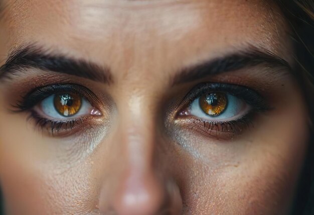 CloseUp of Human Eyes Revealing Depth and Emotion