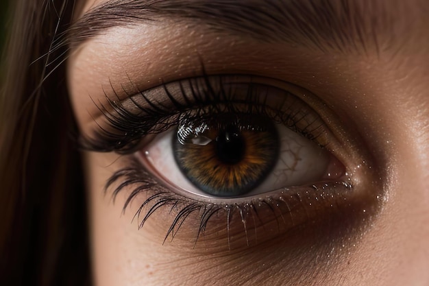 CloseUp of Human Eyes Revealing Depth and Emotion