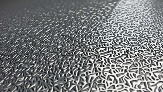 Photo a closeup of an intricate metal texture showcasing modern design