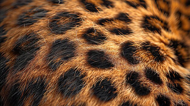 Photo closeup of a leopard39s fur pattern