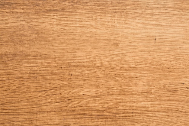 Closeup of a light brown wooden texture with grain patterns