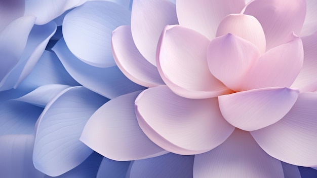 Closeup on lotus petal floral abstract background