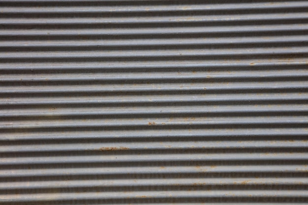 Closeup of metal wall background