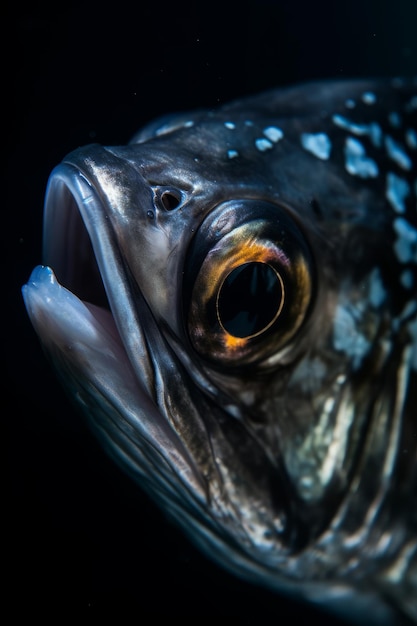 Closeup of an Ocean Fish