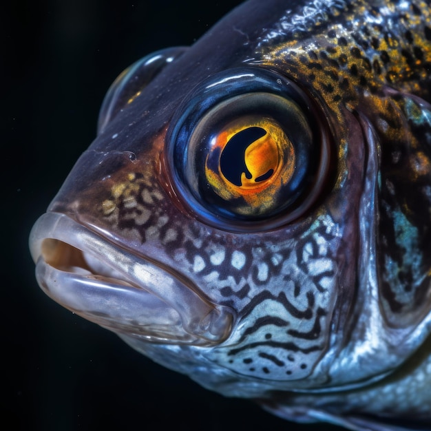 Closeup of an Ocean Fish