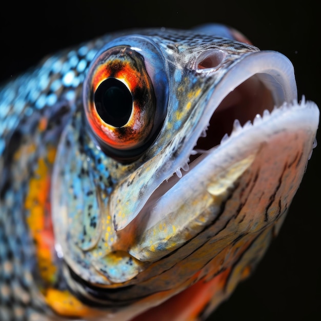 Closeup of an Ocean Fish