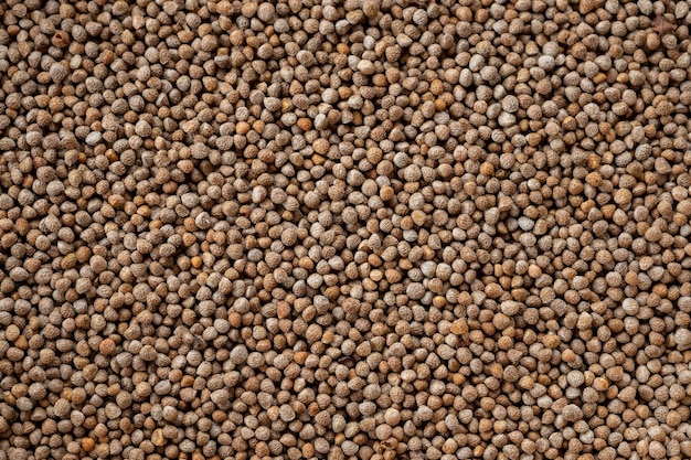 Closeup Perilla seeds are grains that can be eaten with both seeds and leaves