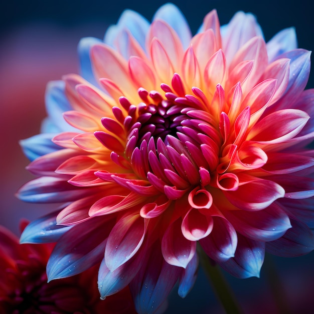 CloseUp Photograph Vibrant Flower Sharp Focus