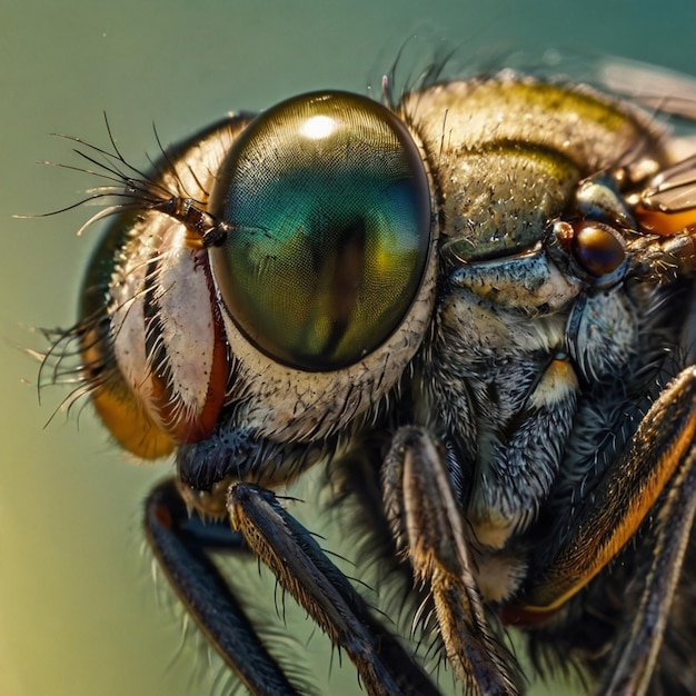 closeup photos of flies with high and clear resolution