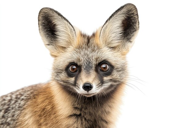 Closeup Portrait of a Fennec Fox with Large Ears