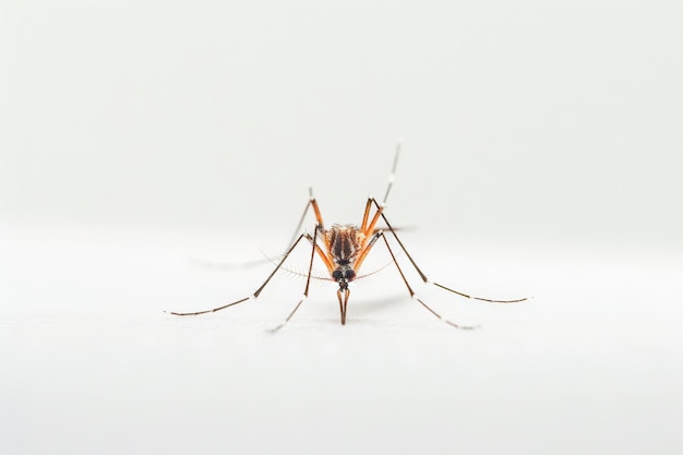 Closeup Portrait of a Mosquito