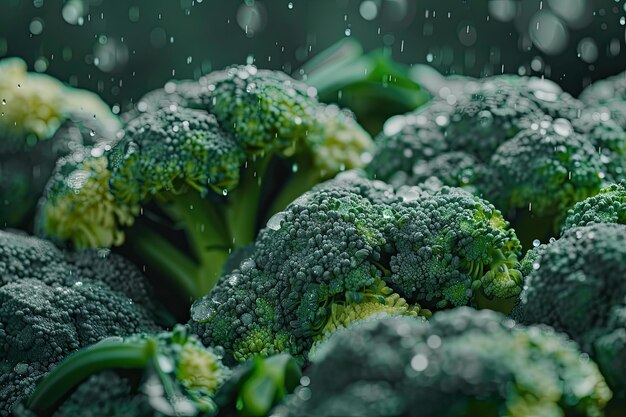 CloseUp Premium Shot of Broccoli