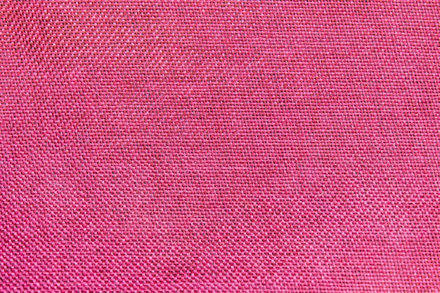 Closeup of red textile texture red fabric for background and wallpaper