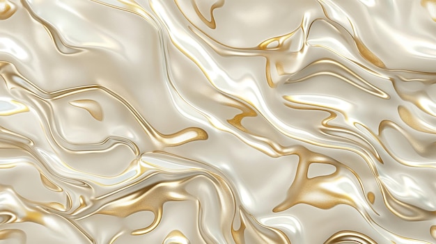 Closeup of rippled white silk fabric texture background 3d render illustration