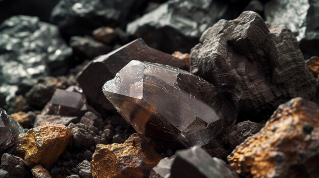 CloseUp of Rocks and Gravel