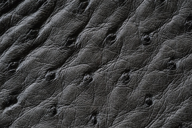 Closeup of seamless grey leather texture for background