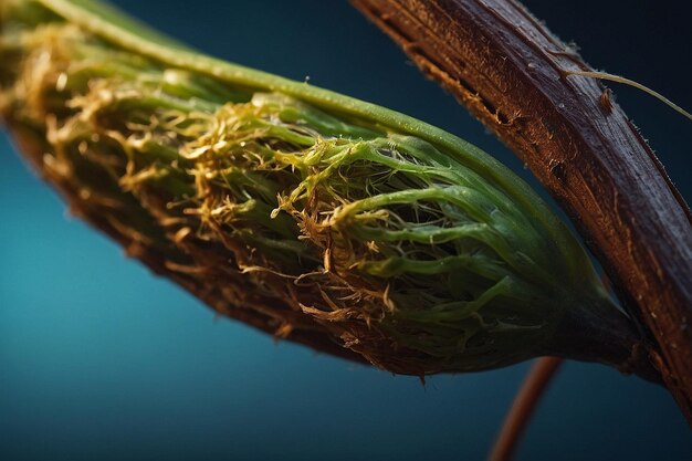 Closeup of a seed pod