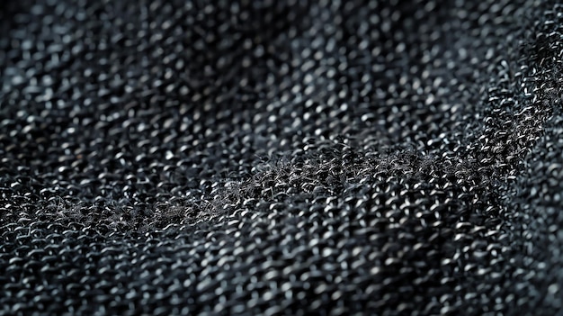 Closeup shot of black chainmail