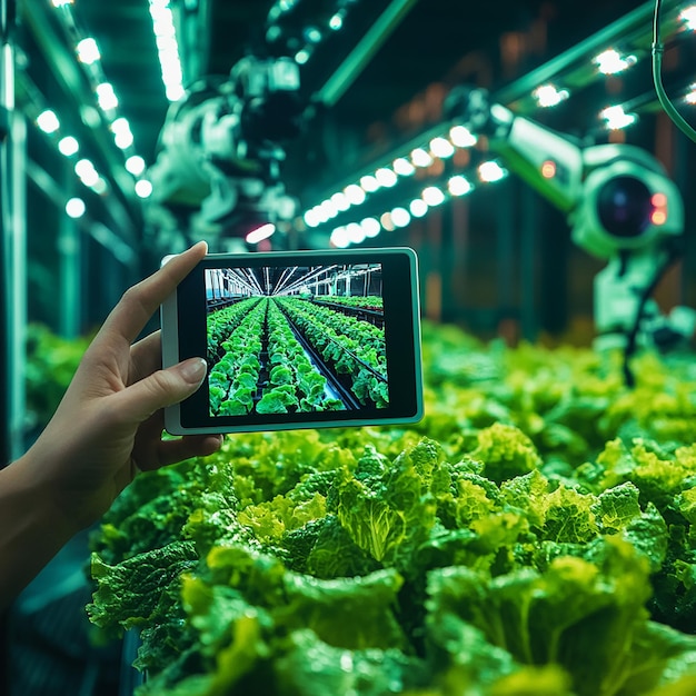 A CloseUp Shot of Hands Taking Pictures with an iPad