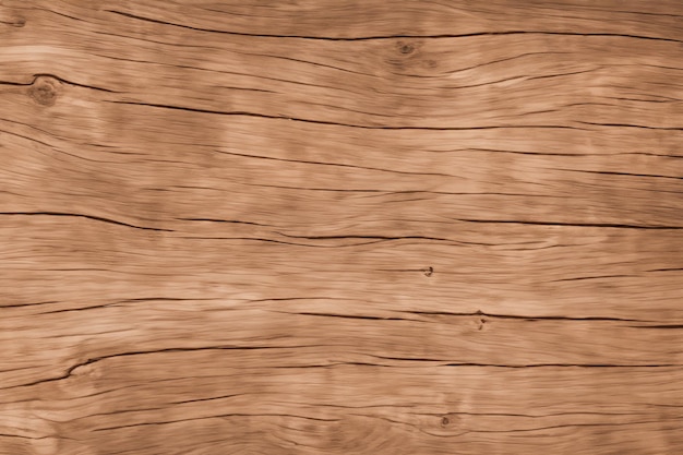 A closeup shot of a light brown wood surface with natural grain and knot