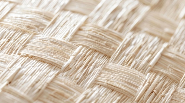 A closeup shot of the wallpaper in the third image reveals the intricate weaving pattern of jute