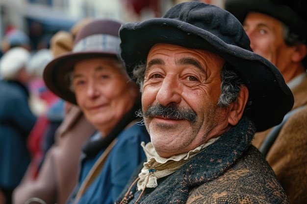 CloseUp Snapshots of 18th Century Parisian Marketgoers