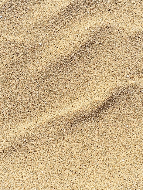 Photo closeup of soft sand ripples on a beach