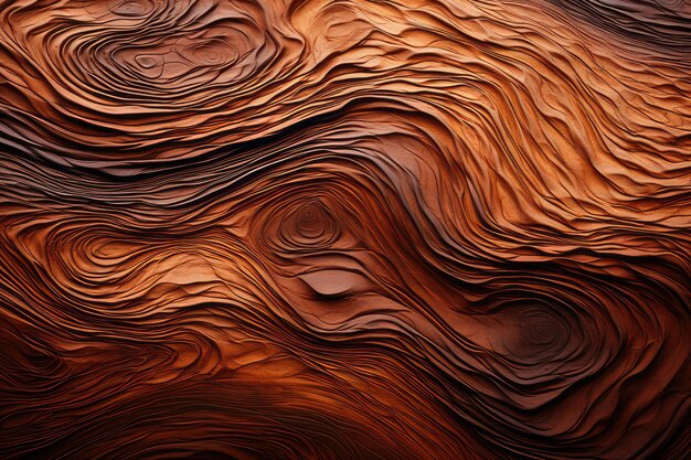 A closeup of a textured wood grain