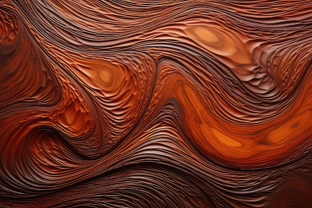 A closeup of a textured wood grain