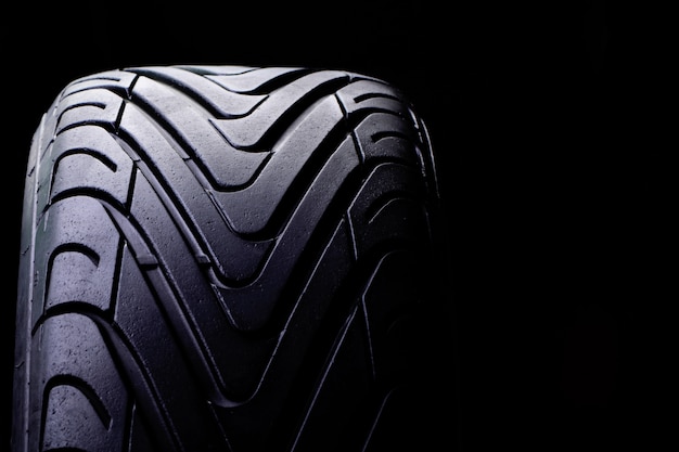 closeup tire for cars