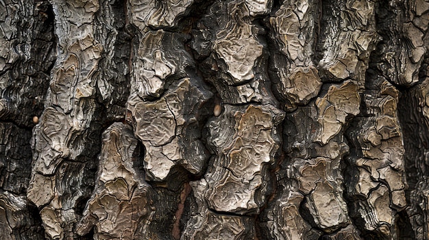 A closeup of tree bark