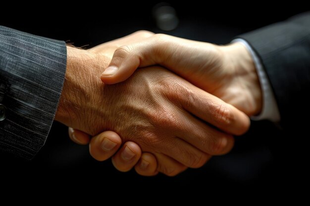 Closeup of two hands waving