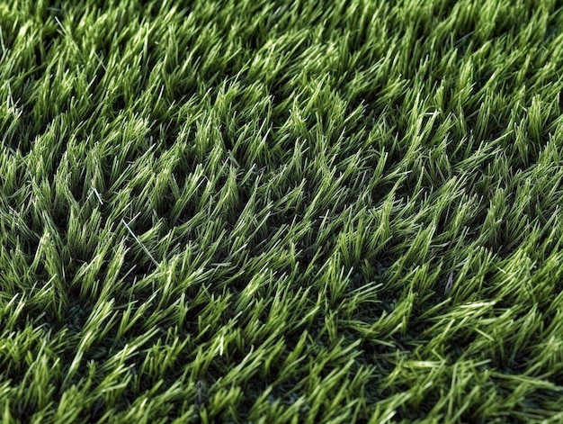 closeup view of a lawn