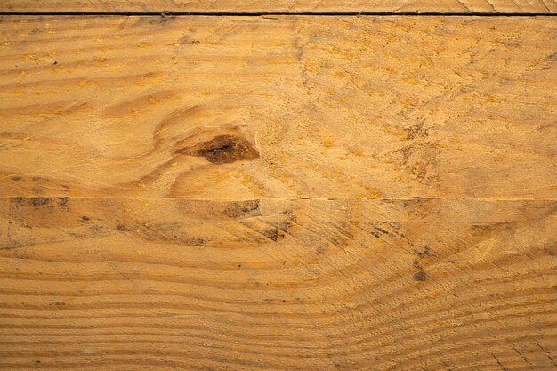 Closeup view of a wooden