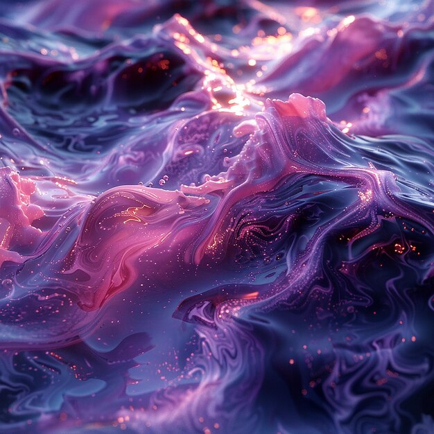 CloseUp Wave and HyperDimensional Scene