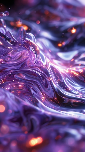 CloseUp Wave and HyperDimensional Scene