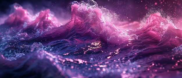 CloseUp Wave and HyperDimensional Scene