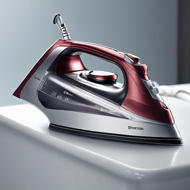 Photo clothes iron for efficient and quick wrinkle removal