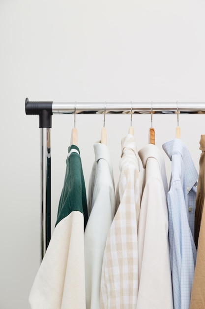 Clothes rack Capsule minimal wardrobe