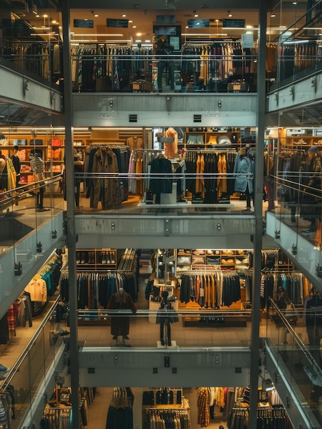 Clothes Store in Mall