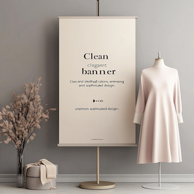 Photo clothing promotion template