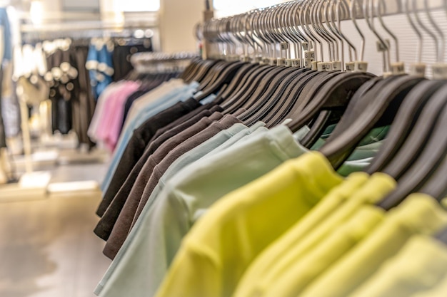 Clothing store women's clothing store display