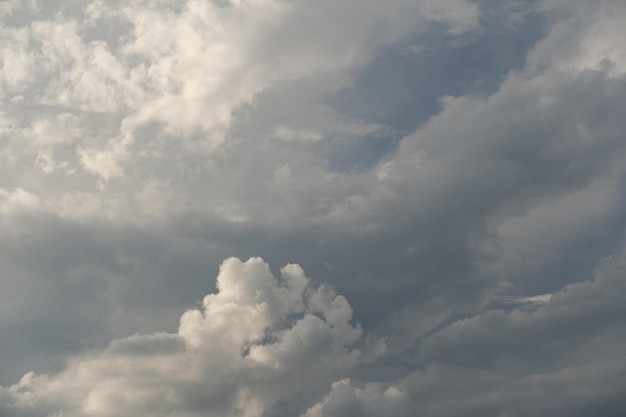 Cloud before rainy stormgray clouds