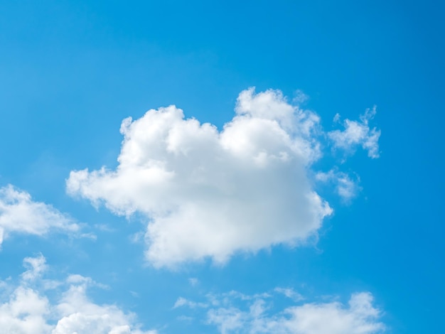 Cloud on blue sky