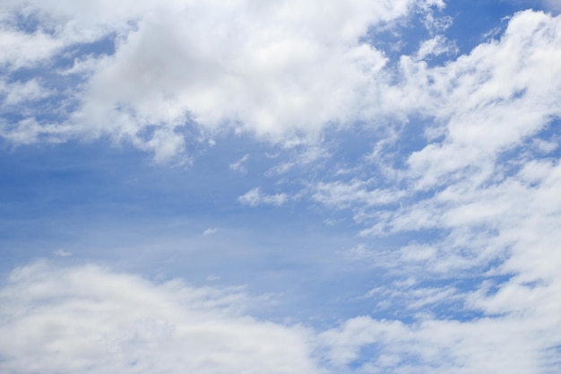 Cloud on blue sky